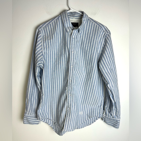 rag & bone Other - Rag & Bone Fit 2 Button down Shirt blue white Large